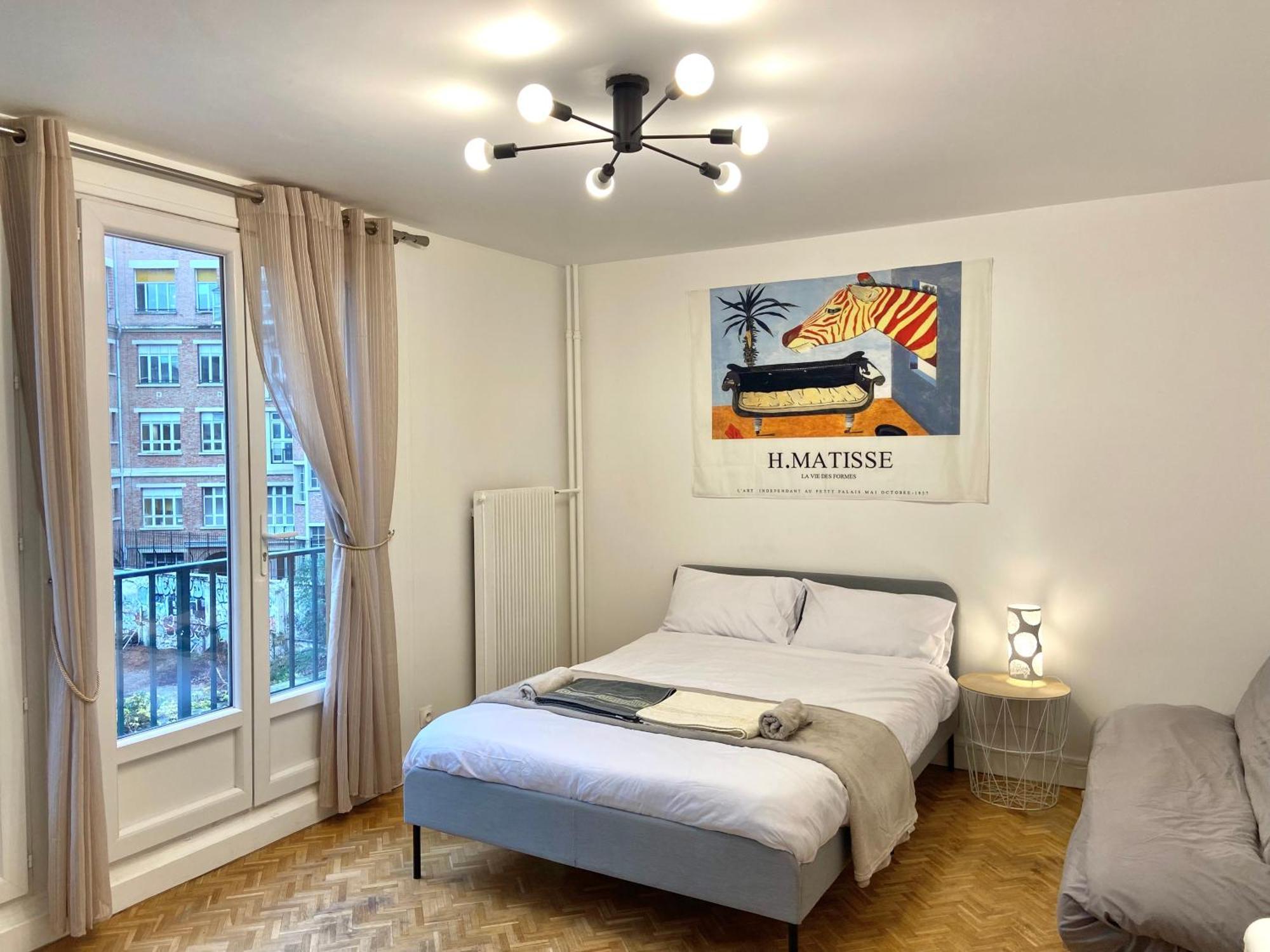 דירות Paris: Agreable Chambre D'Un Grand Artiste מראה חיצוני תמונה